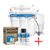 Фільтр зворотного осмосу Ecosoft Standard 6-50М (MO650MECOSTD) + набір картриджів CPV3ECO та постфільтр Фільтр зворотного осмосу Ecosoft Standard 6-50М (MO650MECOSTD) + набір картриджів CPV3ECO та постфільтр