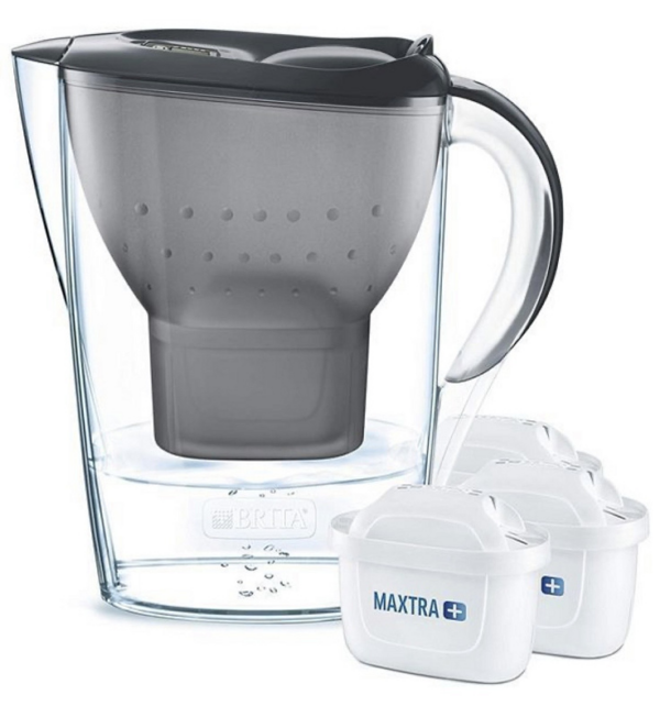 Фільтр-глек для води BRITA Marella Cool Graphite 3 картриджі в комплекті