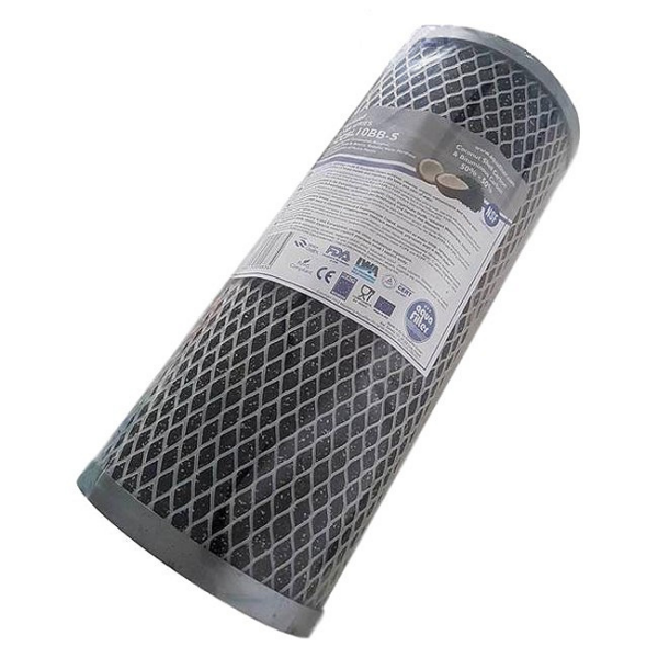 Картридж вугільний з пом'якшенням Aquafilter FCCBL10BB-S