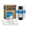 Комплект картриджів Ecosoft (PP5-GAC-PP1 + Постфільтр + Мінералізатор)