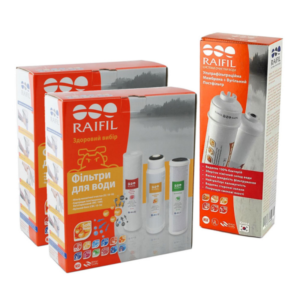 Річний комплект картриджів для NOVO5 SOFT Raifil Річний комплект картриджів для NOVO5 SOFT Raifil