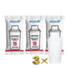 Комплект картриджів ECOSOFT для фільтрів-глечиків Аквафор 3 шт (CRVK3AQRECO) Комплект картриджів ECOSOFT для фільтрів-глечиків Аквафор 3 шт (CRVK3AQRECO)