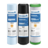 Покращений комплект картриджів Ecosoft 1-2-3 для фільтрів зворотного осмосу з функцією економії води Покращений комплект картриджів Ecosoft 1-2-3 для фільтрів зворотного осмосу з функцією економії води