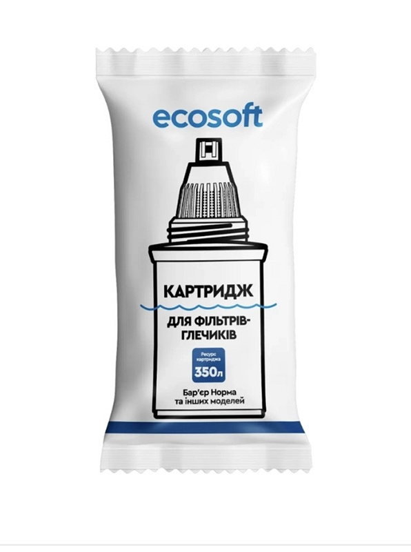 Картридж ECOSOFT для фільтрів-глечиків Бар'єр Картридж ECOSOFT для фільтрів-глечиків Бар'єр