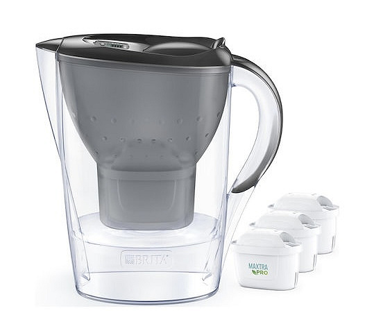 Фільтр-глек для води BRITA Marella Cool Graphite 3 картриджі в комплекті
