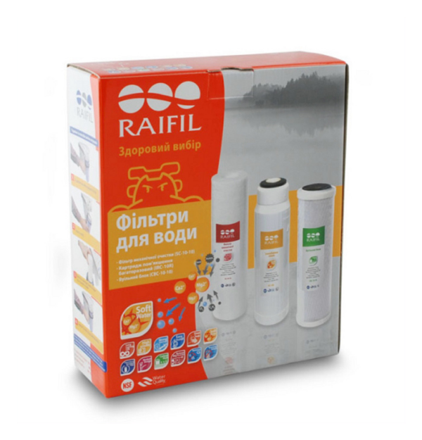 Комплект картриджів Raifil Trio Resin