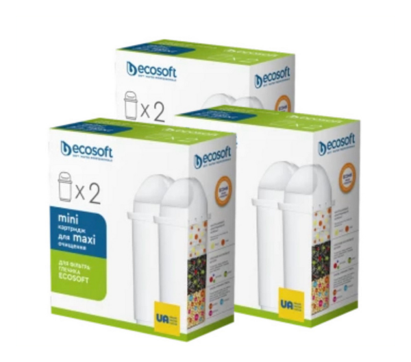 Набір картриджів Ecosoft Покращений (х6)