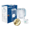 Скляний фільтр-глечик Brita Glass 2,5/1,5л з картриджем Maxtra Pro