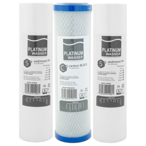 Фільтр проточний Platinum Wasser для осмосу (1-2-3) Фільтр проточний Platinum Wasser для осмосу (1-2-3)