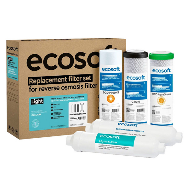 Комплект картриджів Ecosoft P’URE AquaCalcium "6 місяців" (CHV5PUREMAC) Комплект картриджів Ecosoft P’URE AquaCalcium "6 місяців" (CHV5PUREMAC)