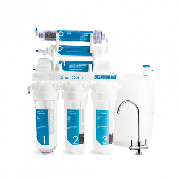 Фільтр зворотного осмосу Organic Smart Osmo 6 Фільтр зворотного осмосу Organic Smart Osmo 6