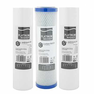 Комплект картриджів ULTRA Platinum Wasser (посилене очищення) Комплект картриджів ULTRA Platinum Wasser (посилене очищення)