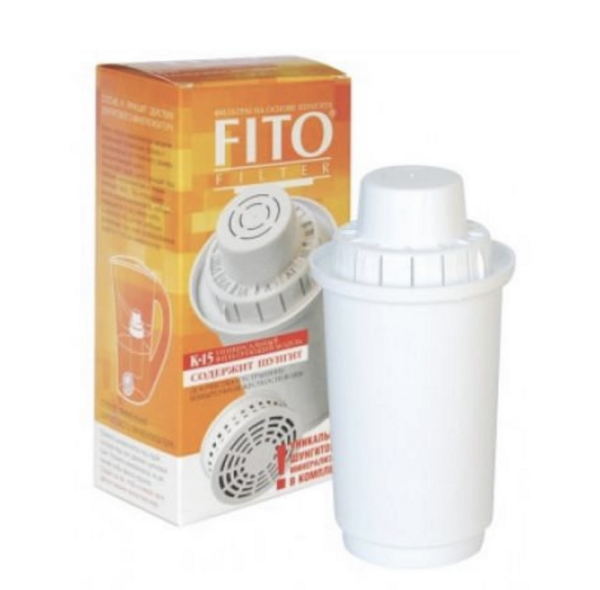 Картридж Fito Filter К15 з шунгітовим мінералізатором для глечиків Аквафор Картридж Fito Filter К15 з шунгітовим мінералізатором для глечиків Аквафор