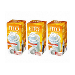 Набір картриджів Fito Filter К15 ( 3 шт ) з шунгітовим мінералізатором для глечиків Аквафор (діаметр 70 мм) Набір картриджів Fito Filter К15 ( 3 шт ) з шунгітовим мінералізатором для глечиків Аквафор (діаметр 70 мм)