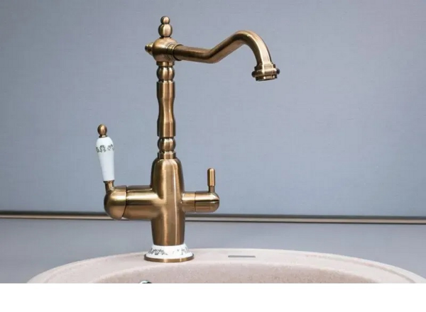 Комбінований змішувач FABIANO FKM FKM 314 Brass Antique Комбінований змішувач FABIANO FKM FKM 314 Brass Antique