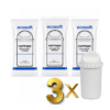 Комплект картриджів (3 шт) Ecosoft покращений для фільтрів-глечиків Ecosoft: Nemo, Maxima та Slim Комплект картриджів (3 шт) Ecosoft покращений для фільтрів-глечиків Ecosoft: Nemo, Maxima та Slim