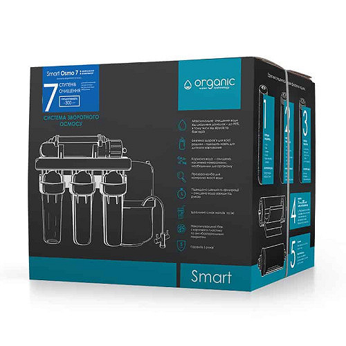 Фільтр зворотного осмосу Organic Smart Osmo 7