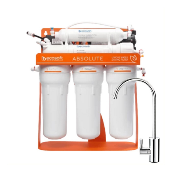 Фільтр зворотного осмосу Ecosoft Absolute 5-50P (MO575PSEC) з помпою на станині Фільтр зворотного осмосу Ecosoft Absolute 5-50P (MO575PSEC) з помпою на станині