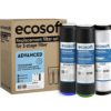 Комплект картриджIв Ecosoft CRV3ECO покращений для проточного фільтру