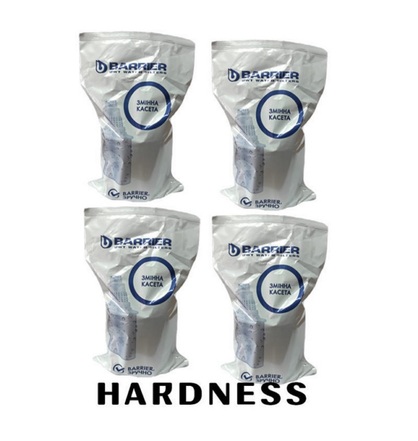 Картриджі Бар'єр №6 Hardness (4 шт) для жорсткої води Картриджі Бар'єр №6 Hardness (4 шт) для жорсткої води
