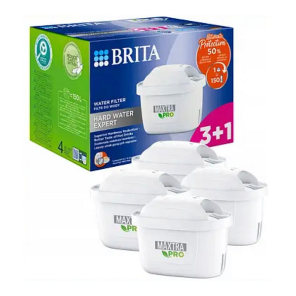 Набір картриджів Brita MXPro Limescale для жорсткої води 3+1 Набір картриджів Brita MXPro Limescale для жорсткої води 3+1