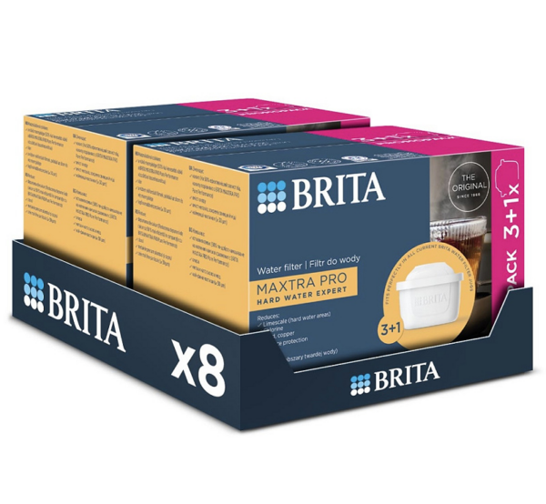 Комплект картриджів BRITA MAXTRA PRO HARD WATER EXPERT 8шт Комплект картриджів BRITA MAXTRA PRO HARD WATER EXPERT 8шт