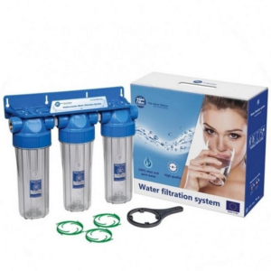 Корпус фільтра Aquafilter FHPRCL12-B-TRIPLE Корпус фільтра Aquafilter FHPRCL12-B-TRIPLE
