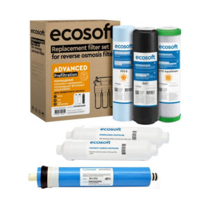 Комплект картриджів Ecosoft Absolute ''12 місяців'' (CHV6ECOABS) з мебраною Vontron 75g Комплект картриджів Ecosoft Absolute ''12 місяців'' (CHV6ECOABS) з мебраною Vontron 75g