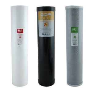 Комплект картриджів Raifil Resin BB 20" Комплект картриджів Raifil Resin BB 20"