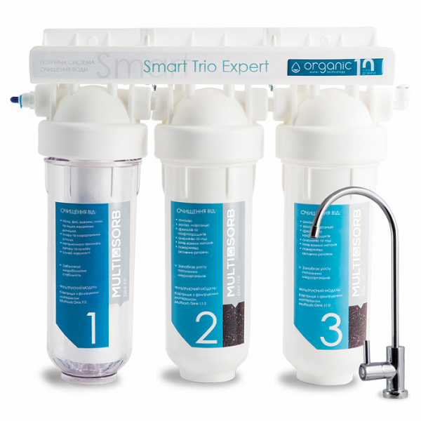 Фільтр проточний Organic Smart Trio Expert Фільтр проточний Organic Smart Trio Expert