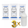 Комплект картриджів (3 шт) Ecosoft покращений для фільтрів-глечиків Ecosoft: Nemo, Maxima та Slim Комплект картриджів (3 шт) Ecosoft покращений для фільтрів-глечиків Ecosoft: Nemo, Maxima та Slim
