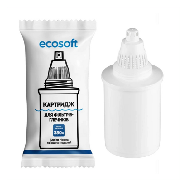 Картридж ECOSOFT для фільтрів-глечиків Бар'єр (CRVK2BARECO) Картридж ECOSOFT для фільтрів-глечиків Бар'єр (CRVK2BARECO)