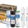 Комплект картриджів Ecosoft РР-GAC-CTO AquaGreen-поствугілля-мінералізатор-мембрана Vontron 75 g Комплект картриджів Ecosoft РР-GAC-CTO AquaGreen-поствугілля-мінералізатор-мембрана Vontron 75 g