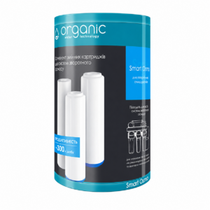 Organic Smart Osmo — комплект картриджів, білий фон Organic Smart Osmo — комплект картриджів