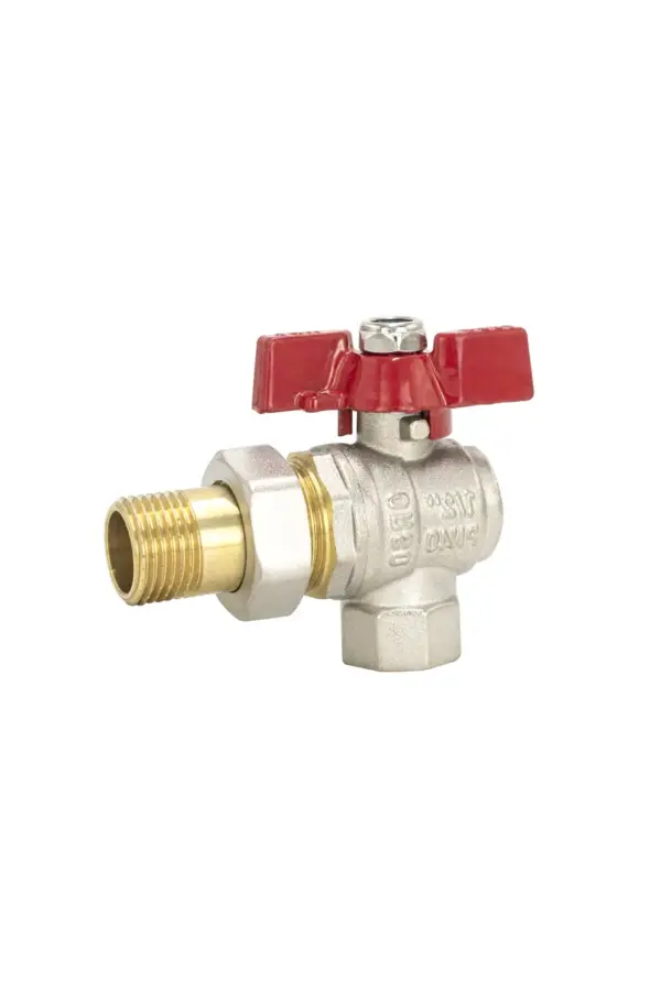 ORSO Кран кульовий 1/2" з "американкою" кутовий ORSO Кран кульовий 1/2" з "американкою" кутовий