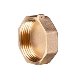 Заглушка 1/2"в (бр) з контр.отв. LEX УК1003-В
