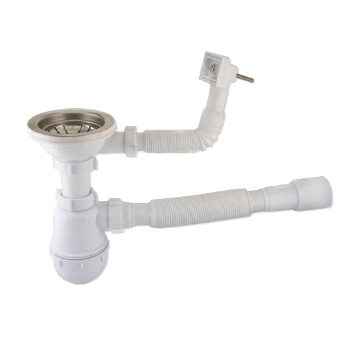 Сифон ЄВРОМИЙКА прямоугол.перелив KronoP М-1050Е (SM27010343)