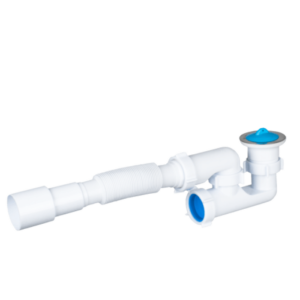 Сифон д/душ.піддону нерж. з ревізією KronoP П-0555 (SR14000033)