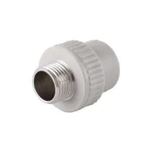 Муфта PPR комб. з ЗР 32х3/4(біла) 100/25 BERKE Муфта PPR комб. з ЗР 32х3/4(біла) 100/25 BERKE