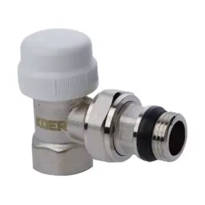 Кран радіатор термостатичний кутовий 1/2" KR.921-GI