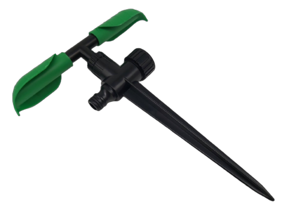 Ороситель 2-х рожковый, вращающийся на ножке АР3031 1/50 Зрошувач 2-ріжковий, що обертається на ніжці АР3031 1/50