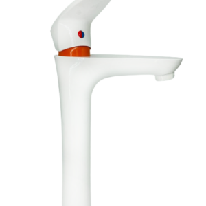 Умивальник змішувач MONRO JC25 ВИСОКИЙ White (без підведення)
