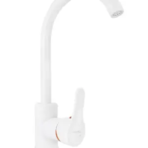 Кухня смеситель MONRO JC17 White (без подвода) Кухня змішувач MONRO JC17 White (без підведення)