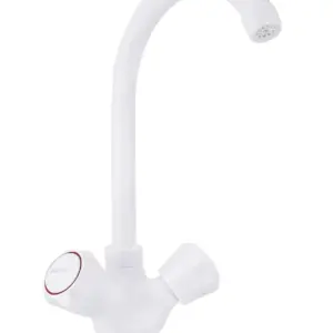 Кухня смеситель MONRO JC112 White (вент., без подвода) Кухня змішувач MONRO JC112 White (вент., без підведення)