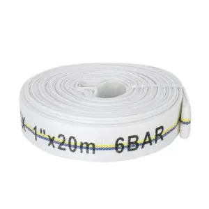 Шланг-рукав * ALBA-АGROFLEX* ПВХ / ПЕТ 25мм, 6 бар білий (20м) Шланг-рукав * ALBA-АGROFLEX* ПВХ / ПЕТ 25мм, 6 бар білий (20м)