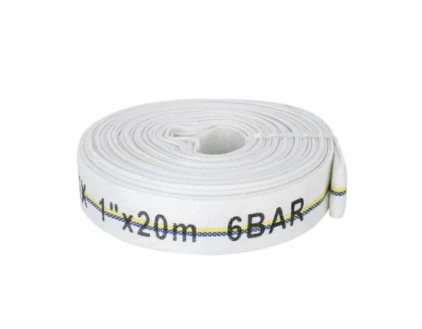 Шланг-рукав * ALBA-АGROFLEX* ПВХ / ПЕТ 25мм, 6 бар білий (20м) Шланг-рукав * ALBA-АGROFLEX* ПВХ / ПЕТ 25мм, 6 бар білий (20м)