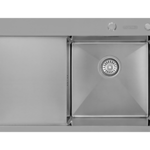 Мийка MC-S7849H Satin HDE (2.7/1.0/220) з крилом, чаша праворуч, з отвором Мийка MC-S7849H Satin HDE (2.7/1.0/220) з крилом, чаша праворуч, з отвором