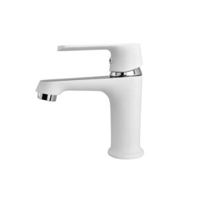 Умивальник змішувач CLOE 1355355CW Chrome+White Умивальник змішувач CLOE 1355355CW Chrome+White