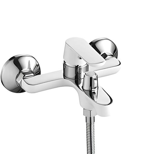 Ванна змішувач CLOE 6374355CW Chrome+White Ванна змішувач CLOE 6374355CW Chrome+White