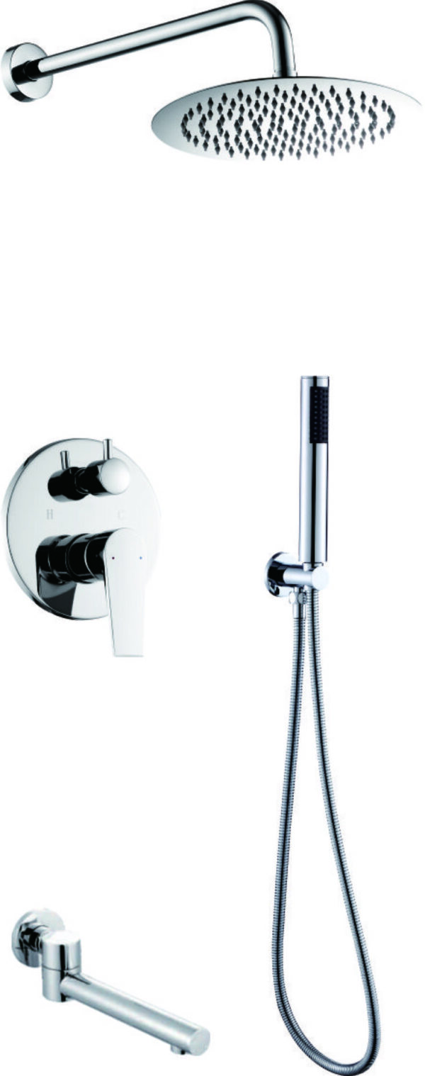 Душова система прихованого монтажу VIVIEN 8303382 Chrome